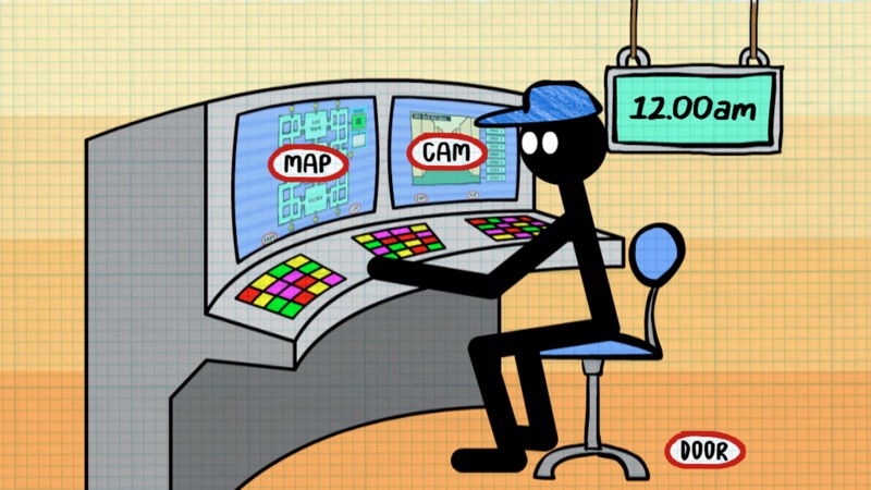 Stickman Nightshift Survival 2 screenshot 1