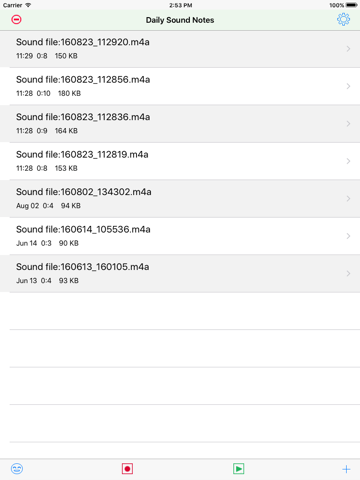 Daily Sound Notes - náhled