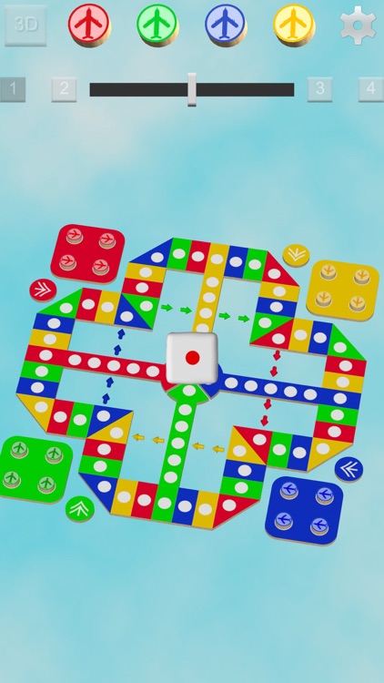 Ludo 3D : Aeroplane Chess screenshot-3