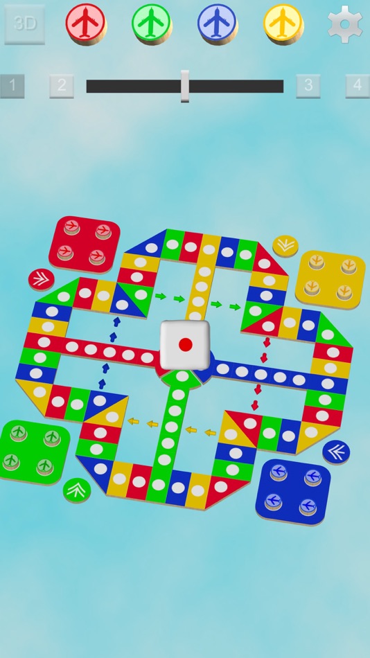 #4. Ludo 3D : Aeroplane Chess (iOS) 由: Oscar Tsang