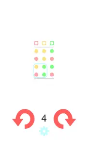 How to cancel & delete dot - aline same color dots 4