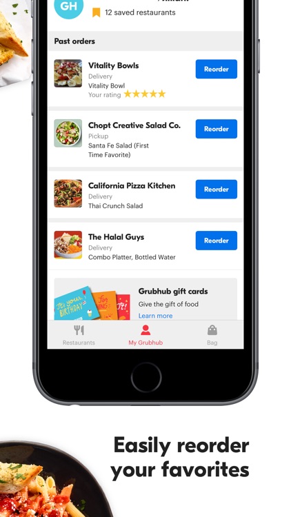 Grubhub: Local Food Delivery