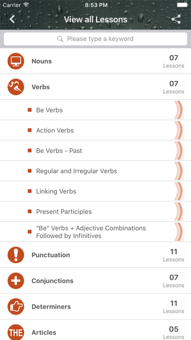 English Grammar - Book Screenshot