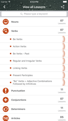 English Grammar - Book screenshot 2