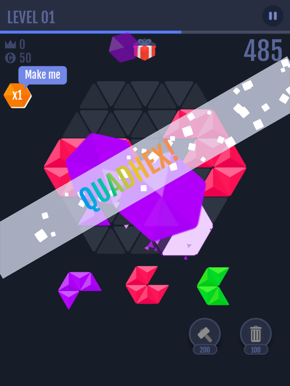 Screenshot #5 pour Block Puzzle: Make Hexa