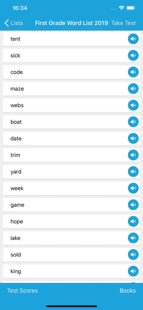 Spelling Bee Words