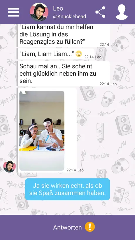 Hey Love Tim: Krimi fake Chat