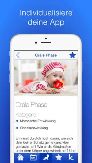 Screenshot von Babyentwicklung Im 1. Jahr auf dem iPhone 4