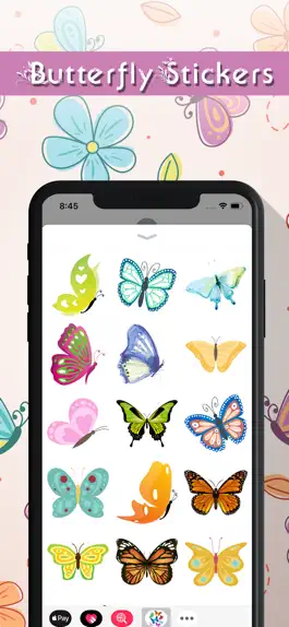 Game screenshot Butterfly Stickers Pack hack
