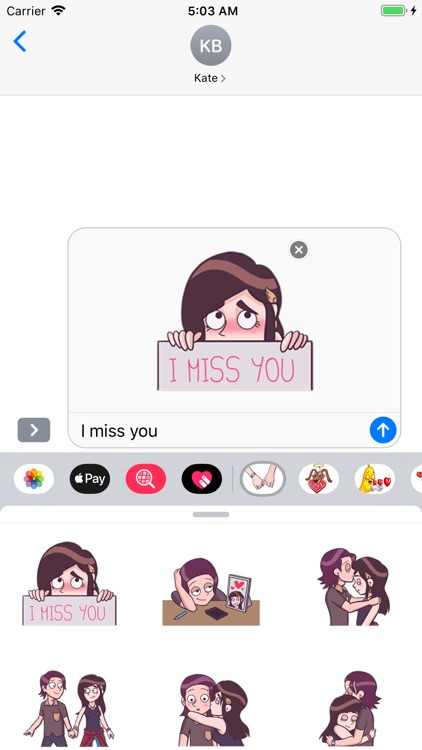 Young Couple Life Stickers