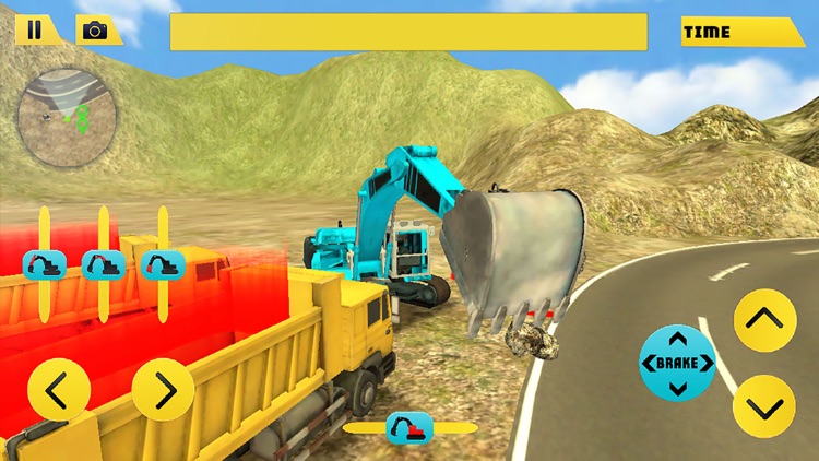 Heavy Excavator Rock Mining 3D screenshot-8