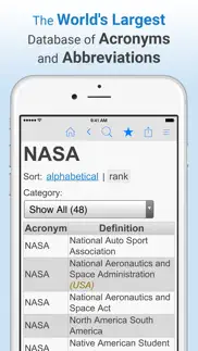 acronym finder iphone screenshot 1