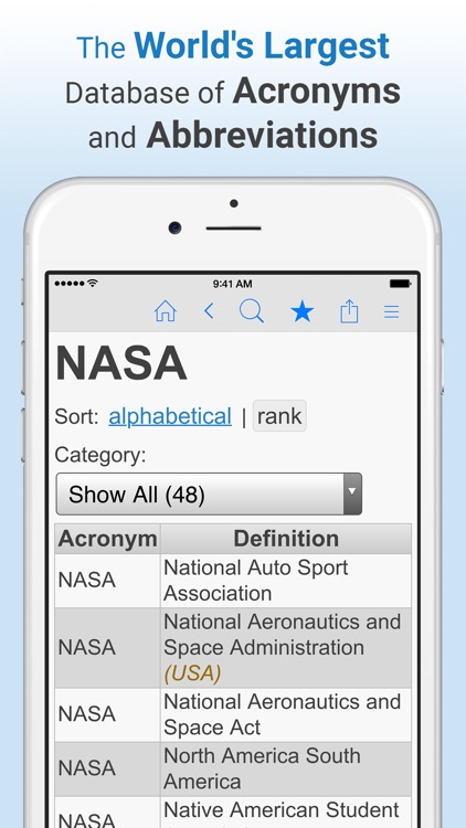 Acronym Finder screenshot-0