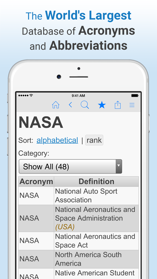 Acronym Finder - 3.5.1 - (iOS)