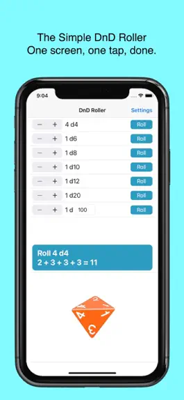 Game screenshot DnD Roller mod apk