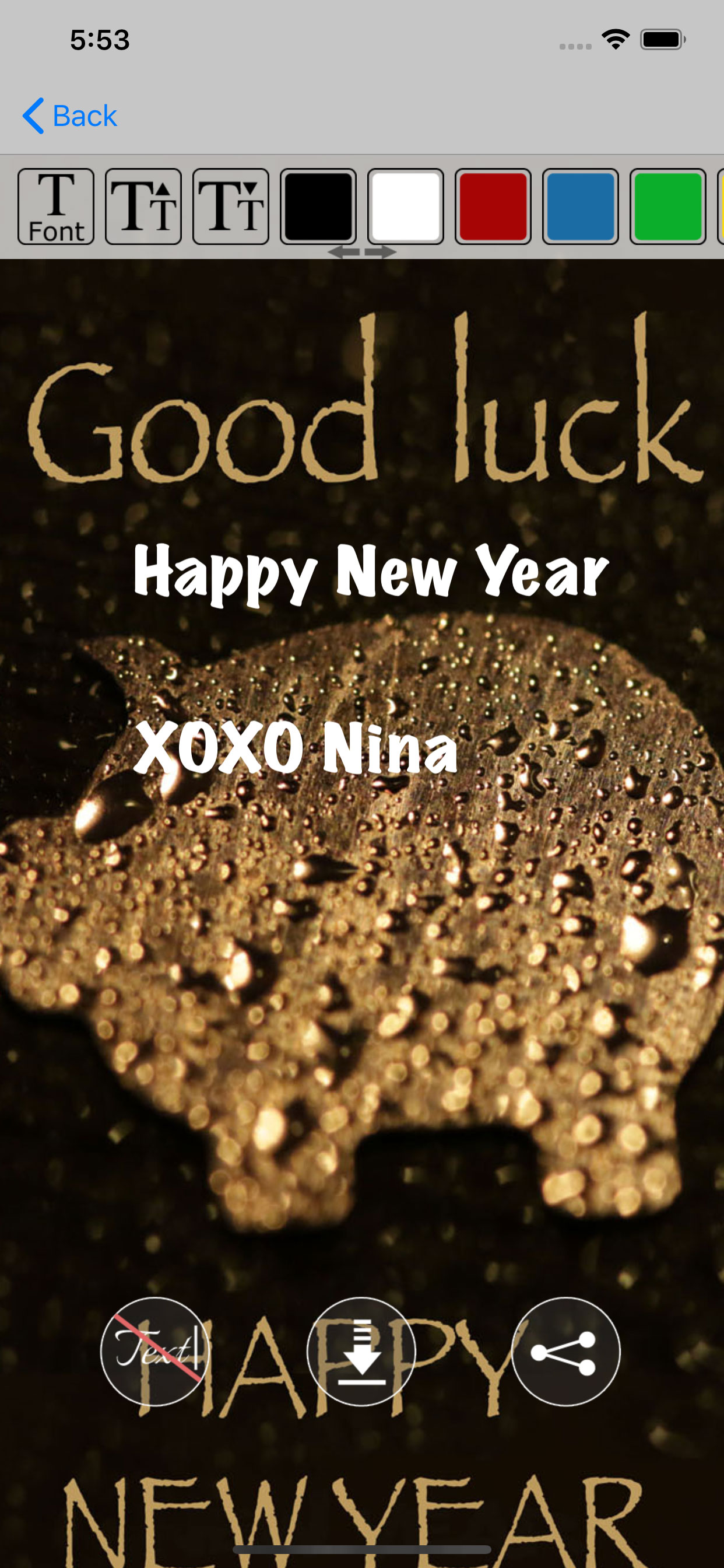 2021 Happy New Year Greetings screenshot 4