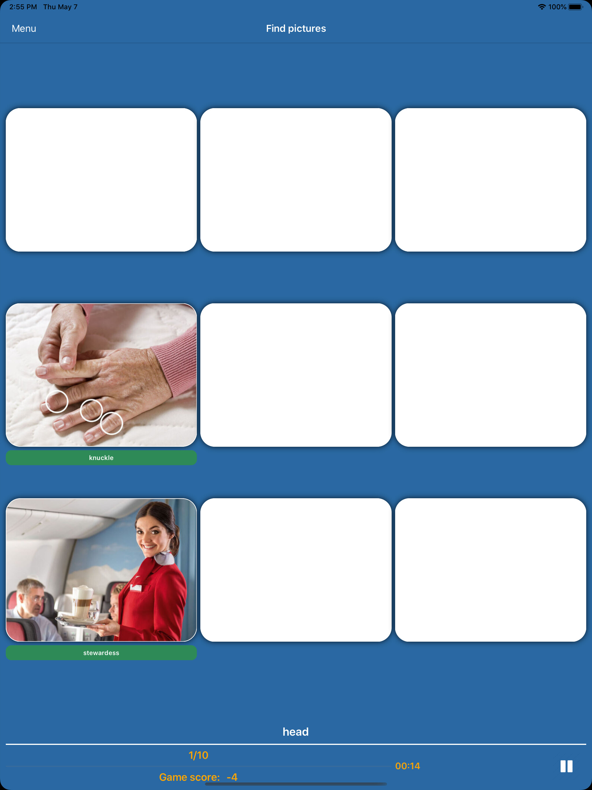 Brain and memory training screenshot 12