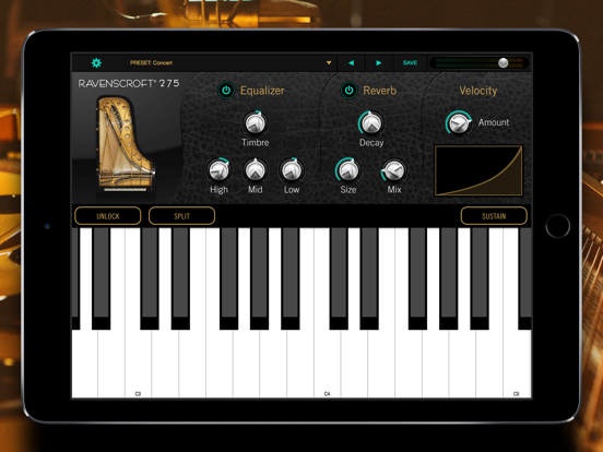 Ravenscroft 275 Piano iPad app afbeelding 1