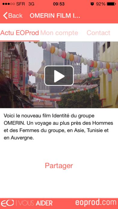 Screenshot #2 pour EOProd Mobile