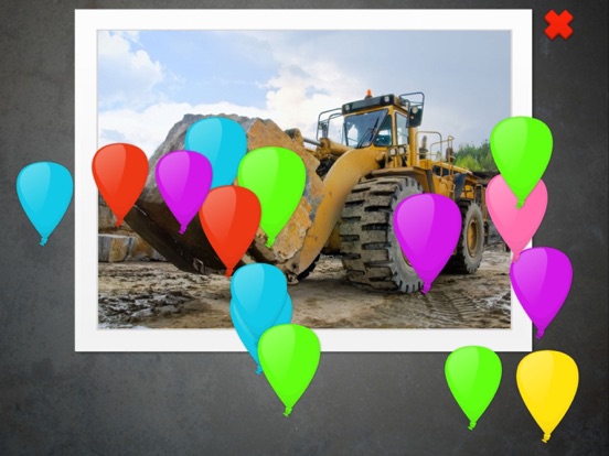 Big Trucks Puzzle iPad screenshot 4 - Education app