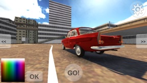 Russian cars driving simulator screenshot
