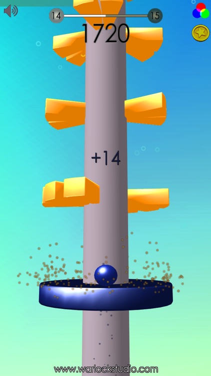 Rise On Top: Helix Jump Ball screenshot-4