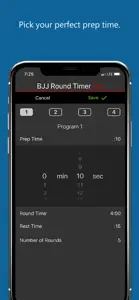 BJJ Round Timer Pro screenshot #4 for iPhone