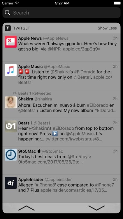 Twitget - Widget for Twitter screenshot-0