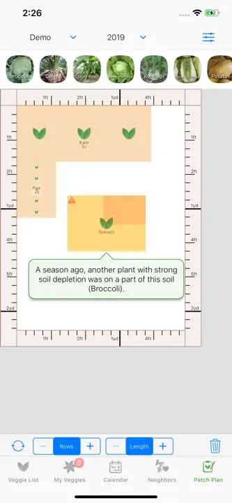 Veggie Garden Planner : capture d’écran 7 sur 7