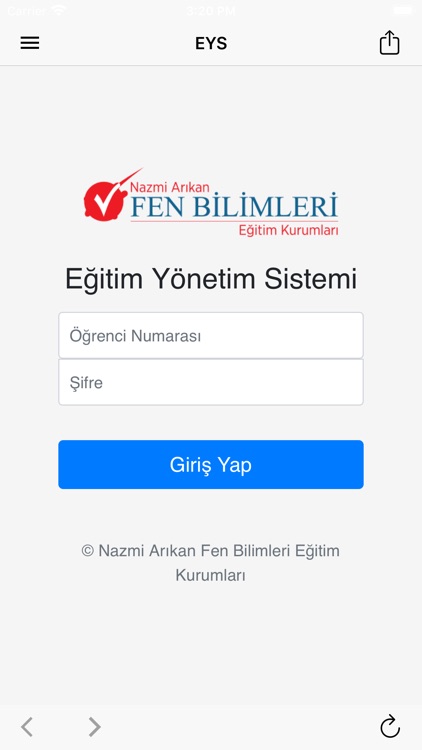 EYS FEN BILIMLERI