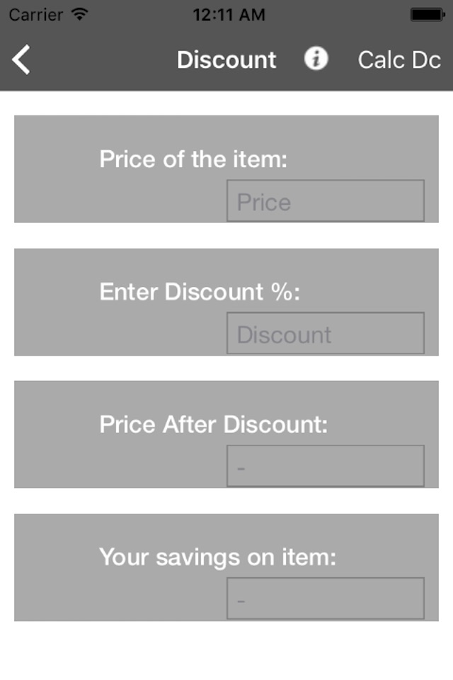 Discount Simple screenshot 2