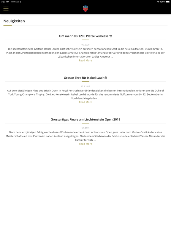Screenshot #6 pour Golfverband Liechtenstein