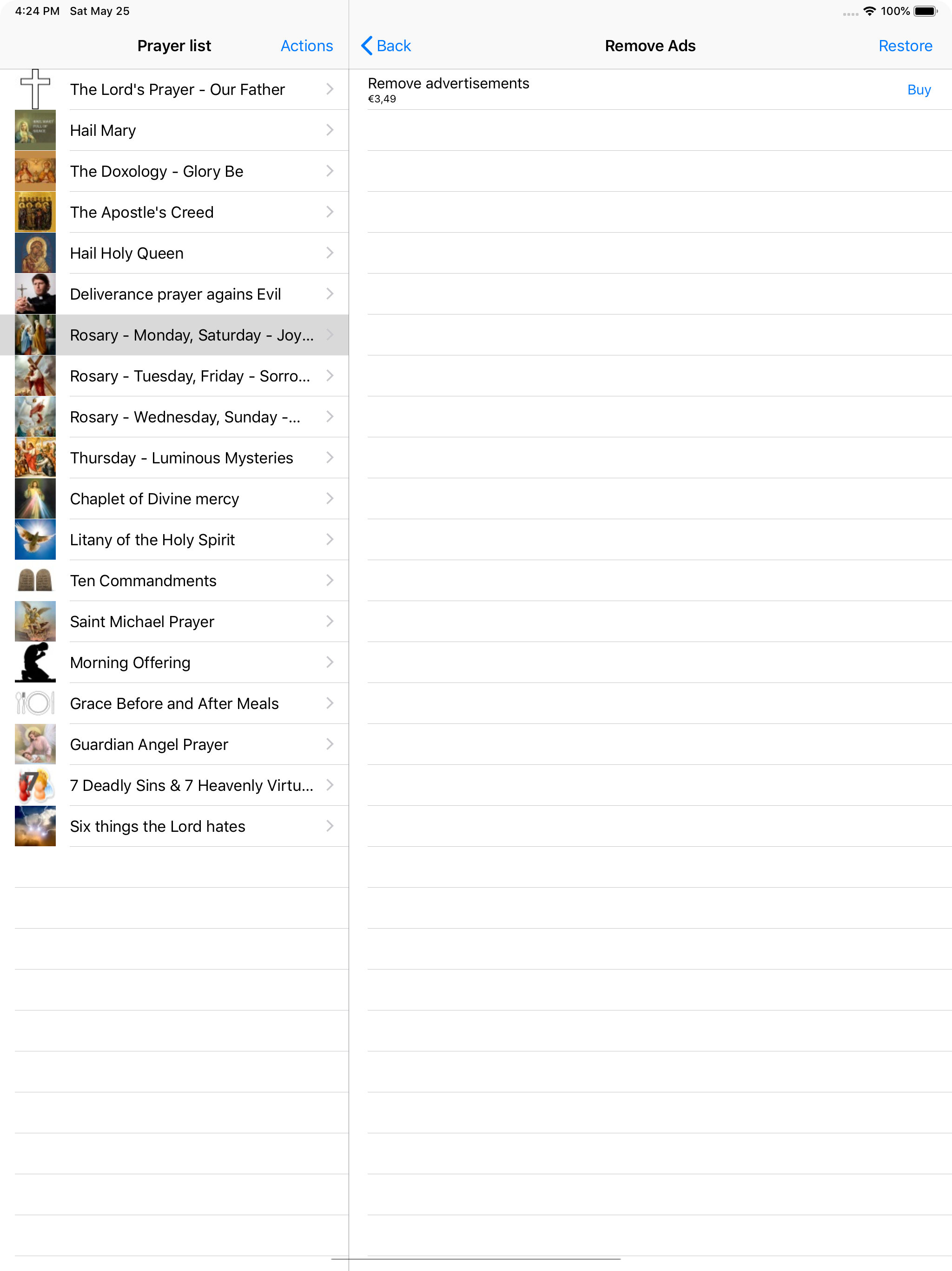 Rosary & Prayerbook Offline screenshot 10