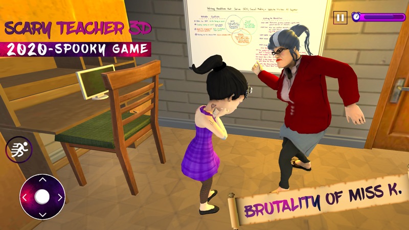 Evil Teacher Spooky 3D Game screenshot 5