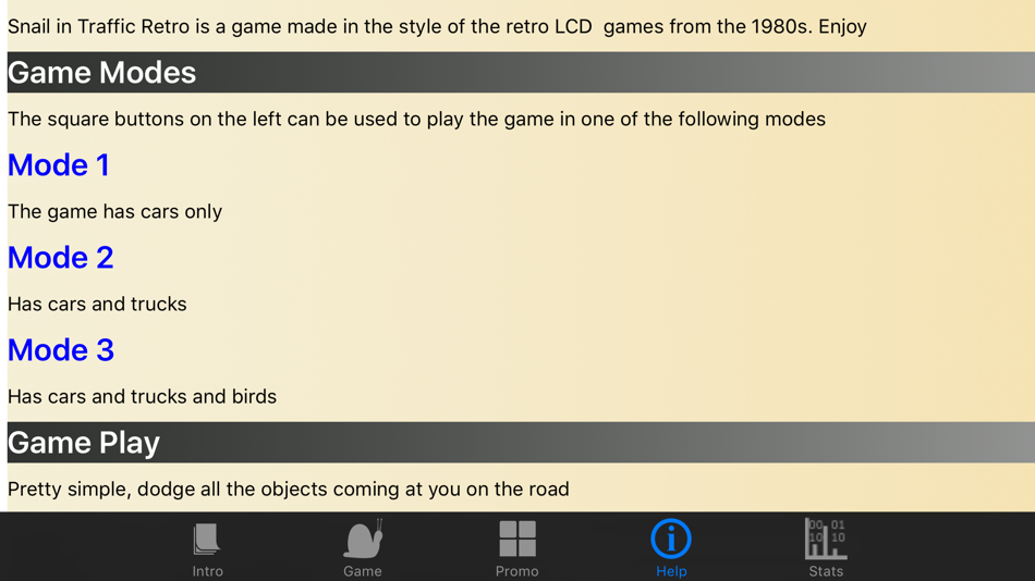 #4. Snail in Traffic Retro (Full) (iOS) Podle: Ralph DMello