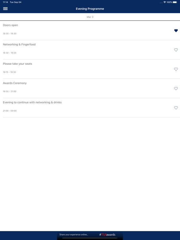 Screenshot #6 pour TUI Events & Conferences