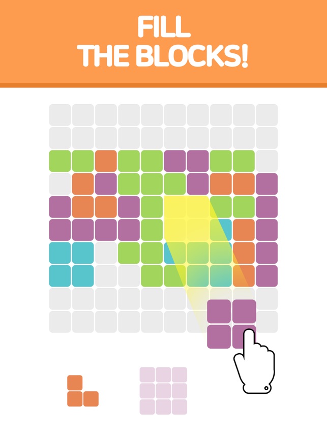 Block 1010 mobile game on Behance