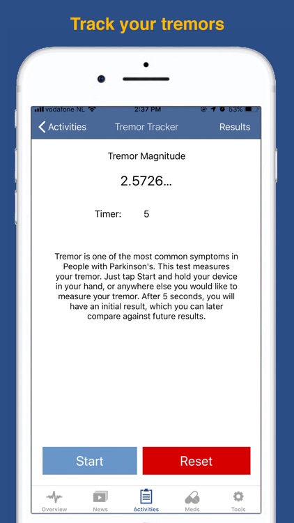 Parkinson's LifeKit screenshot-3