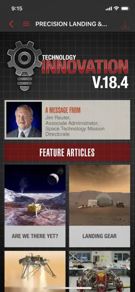 Game screenshot NASA Technology Innovation apk