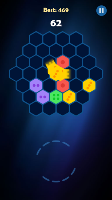 Screenshot #2 pour Hex Merge!