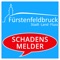 Schadensmelder-Funktion der Stadt Fürstenfeldbruck für defekte Straßenbeleuchtung, Beschädigungen und Verschmutzungen im öffentlichen Raum sowie für Schäden mit verkehrsgefährdender Auswirkung im Stadtgebiet