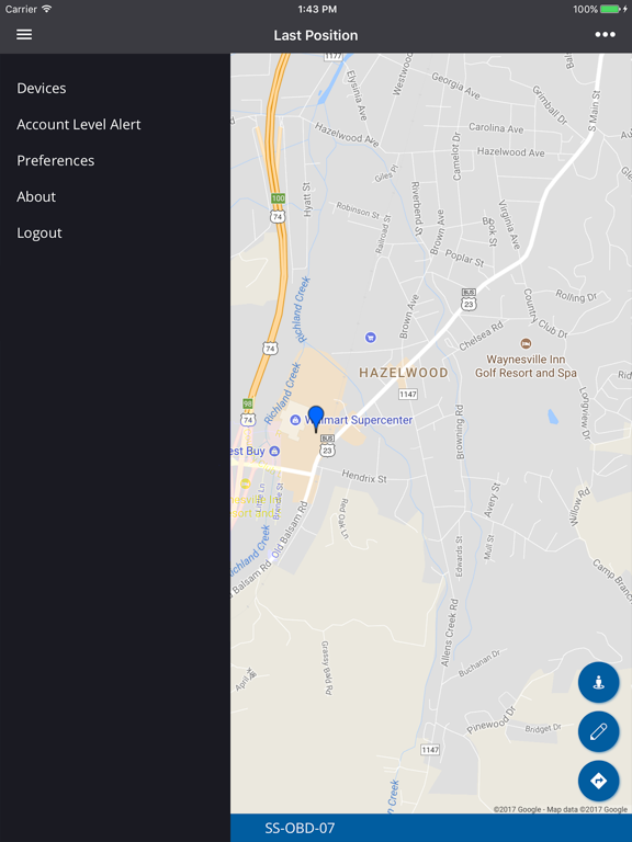 Screenshot #4 pour BrightSky GPS