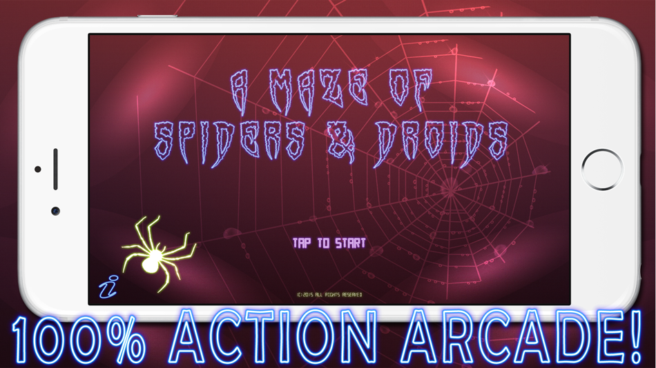 #5. A Maze of Spiders & Droids! (iOS) 由: Alessandro Benedettini