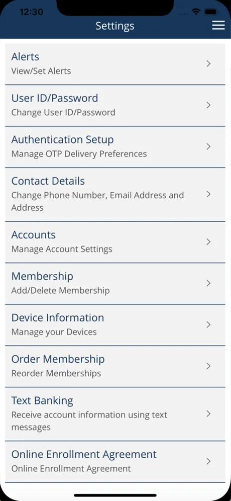 Connection CU Mobile