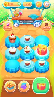 cafe merge: dessert maker iphone screenshot 1