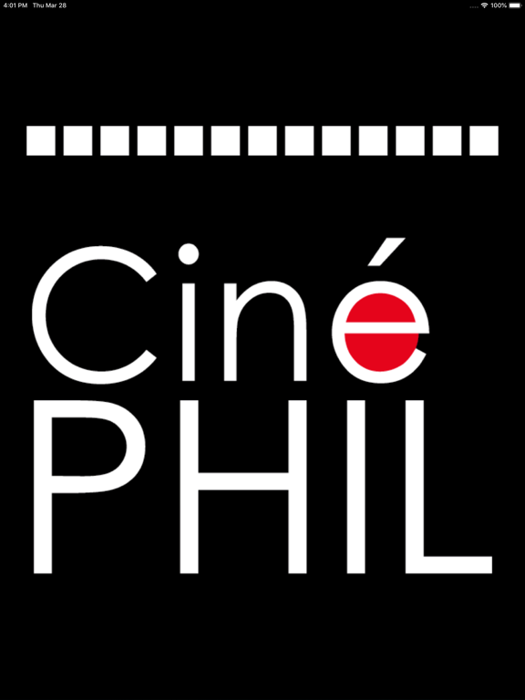 CinéPHIL iPad screenshot 1 - Entertainment app