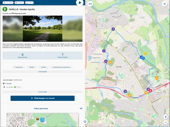 Screenshot #6 pour Rando Pays de la Loire