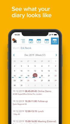 SuperOffice Pocket CRM screenshot 5