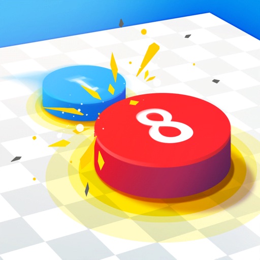 Flick Fall -Air Hockey Games