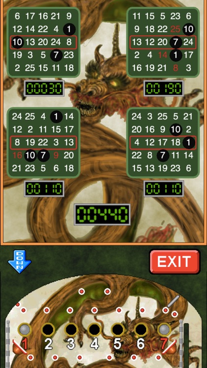 Bingo Pinball Dragon